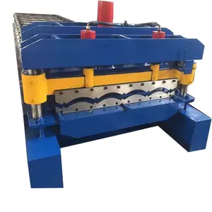 Aluminium Roofing Sheet 800 Color Steel Roll Forming Machine For Sale