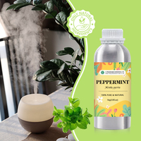 Huile essentielle de menthe poivrée indienne pour l'aromathérapie - 100% pure et naturelle, extrait de feuilles de Mentha x Piperita |   Prix en gros 1 kg