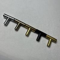 Poignées de meuble minimalistes en alliage de zinc mat, multicolores, à trou unique, pour armoire, salle de bain, salon, hôtel, appartement