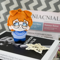 Peluche personnalisée sans MOQ, design de personnage Kpop, fabrication OEM, poupée en peluche douce de 10 cm, jouet porte-clés en peluche anime