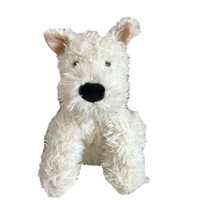 Peluche Westie en velours, chien de la race West Highland White Terrier, 31 à 50 cm, animal en peluche super doux, cadeau de vacances pour les amoureux des chiens