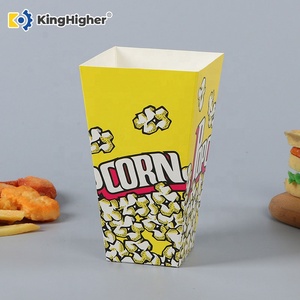 Boîtes à Popcorn Personnalisées – Emballages Jetables en Papier, Seau Carré pour Cinéma, Contenants Rétro Personnalisables - Product Image 2