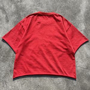 T-shirt à manches courtes en patchwork brodé de style designer, T-shirt ample et court de haute qualité, imprimé graphique surdimensionné, T-shirt pour hommes - Product Image 2