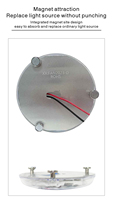 Vente flash : moteur LED 18W 120V 230V dimmable XGD, module de remplacement pour ventilateur de plafond ERP ETL