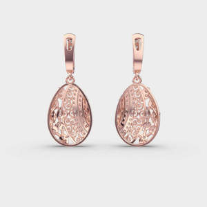 Shiny Round Brilliant <b>Moissanite</b> Stud <b>Earrings</b> with 925 Sterling Silver 14k Solid Gold Elegant Jewelry for Daily and Party Wear - Product Image 2