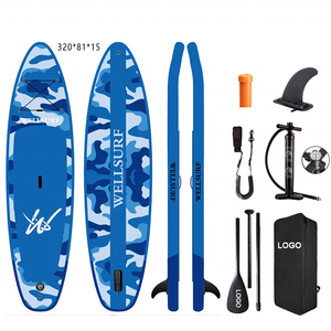 Planche de paddle gonflable de course Fusion Drop Stitch de 365 cm (12 pieds) avec impression intégrale pour le surf - Product Image 6