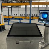 Monitor Táctil Integrado HXXK de 21.5 Pulgadas con Interfaz USB, Nuevo, Relación de Aspecto 4:3, IP65, Monitor de Pantalla Táctil Capacitiva para Kiosco