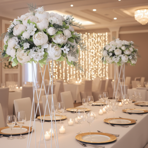 Bola de Flores Artificiales de Naranja, Arreglo de Rosas de Seda, Centros de Mesa Grandes para Banquetes de Boda y Decoraciones para Eventos y Fiestas - Product Image 5