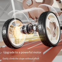 Go Kart Eléctrico con Control Remoto para Niños, Cuatro Ruedas, Luces LED, Música, para Exteriores, Certificado CE, Velocidad Máxima de 8 KM/H, Carga de 90 KG