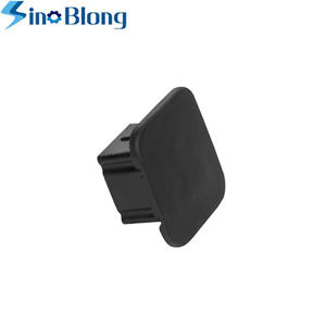 Bouchon à boule d'attelage en caoutchouc anti-poussière Récepteurs de remorque de véhicule automatique Couvercle d'insertion de crochet de remorquage pour <span class=keywords><strong>Jeep</strong></span> ATV SUV Voitures Accessoires de remorque - Product Image 4