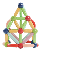 Commercio all'ingrosso educativo 3D asta del magnete Set di plastica bastoni <span class=keywords><strong>magnetici</strong></span> & palle mattoncini giocattolo per i bambini - Product Image 1