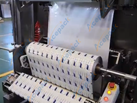 Machine d'emballage de sachets/pochettes entièrement servo-automatisée à grande vitesse (8-12 voies) pour le remplissage et l'emballage de poudres, granulés, liquides et boissons