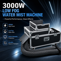 Machine à fumée HAT Big Power 3000W à double tube, machine d'ambiance DJ Disco Mariage 3000W, machine à fumée d'eau pleine puissance 3000W