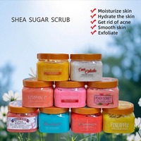 Exfoliante Corporal de Azúcar de 500 ml, Limpia la Piel, Exfolia, Nutre la Epidermis, Mejora la Aspereza, Ilumina, Reduce los Poros, Cuidado Corporal