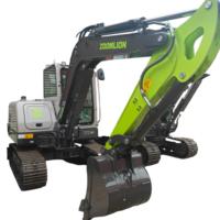 Nouvelle pelle sur chenilles Zoomlion ZE60GA de 6 tonnes avec moteur Zoomlion d'origine