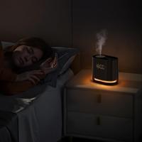 Diffuseur d'aromathérapie SCENTA 2026, nouveau design, machine à parfum 3-en-1 avec horloge numérique et lumière respirante pour la maison et le bureau