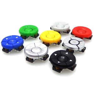 Interruptor de Botón Pulsador <span class=keywords><strong>OK</strong></span> de 5 Posiciones, Combinado, Direccional, 12x12x7.3, PVC, Montaje Superficial, para Uso Doméstico - Product Image 1