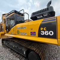 Vente à prix réduit, faible nombre d'heures de travail, Komatsu PC360, excavatrice sur chenilles de 36 tonnes, d'occasion, Komatsu PC360 pour l'exploitation minière