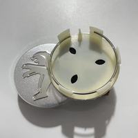 Enjoliveurs de roue de voiture adaptés aux PEUGEOT 301 307 308 408 508 3008, en ABS, 60 mm, finition argentée, lot de 4, neufs et de haute qualité