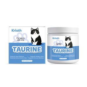 <span class=keywords><strong>Poudre</strong></span> de Taurine pour Chats 200g Enzymes Digestives Soins Cardiaques et Immunitaires Acides Aminés Marque Privée Fabricant Direct Usine Vrac OEM - Product Image 1