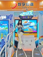 Máquina de juegos recreativos para interiores, simulador de deporte de Metal, máquina de juegos recreativos de vuelo permanente para surfear VR