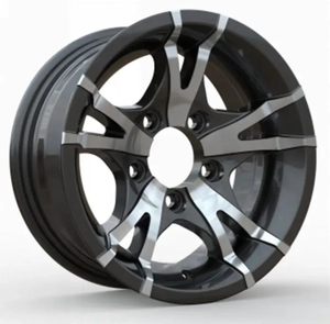 Roues de remorque concaves de 13 et 14 pouces de haute qualité, les plus vendues, pour remorques de bateaux, <span class=keywords><strong>pneus</strong></span> <span class=keywords><strong>Jerry</strong></span> Huang - Product Image 1
