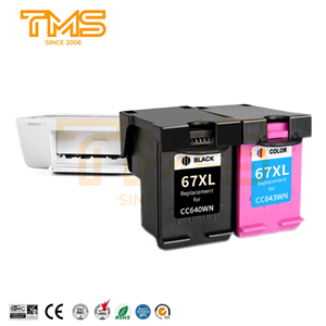 67XL <span class=keywords><strong>HP</strong></span> 67 XL Color Remanufacturado Color Recarga Cartuchos de <span class=keywords><strong>tinta</strong></span> para <span class=keywords><strong>HP</strong></span> <span class=keywords><strong>Deskjet</strong></span> Ink para HP67XL 1200 <span class=keywords><strong>2700</strong></span> Impresora <span class=keywords><strong>HP</strong></span> Inkjet - Product Image 1