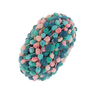 Hilo de Chenilla con Cuentas de Bola de Nieve, 100% Poliéster Blanqueado, Cojín de Bolas Pequeñas, Alfombra, Manta para Aire Acondicionado, Tejido a Mano, Manualidades - Product Image 5