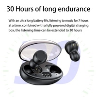 Audífonos Bluetooth Langsdom TN58 de Alta Calidad y Bajo Costo, Pantalla LED Digital, Audífonos Inalámbricos TWS, Tipo C
