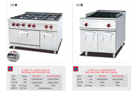 Cuisinière à gaz commerciale industrielle gpl, 4 brûleurs, Restaurant, Machines de cuisine, équipement de cuisinière à gaz, support avec four, prix