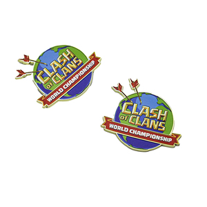 Imán de nevera metálico de esmalte suave con impresión UV, diseño de dibujos animados de rana, gato, paloma, dove, tierra y estrella, personalizable con pin o tapa. - Product Image 4