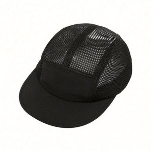 Japanese Style Quick-drying Outdoor Breathable Baseball Cap Mesh <b>Flat</b> Bill Sports Cap Camping <b>Hats</b> - Product Image 2
