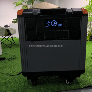 Station d'alimentation portable 5000W, générateur solaire LiFePO4 5000Wh avec UPS 1200W, panneaux solaires MPPT 800W pour l'alimentation de secours à domicile - Product Image 1