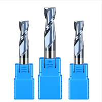 Herramientas de broca de enrutador CNC de madera de 3mm de doble filo cortador de fresado de extremo-cortador de fresado de alto rendimiento