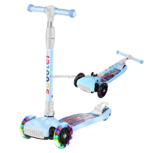 Nouveau <span class=keywords><strong>Mini</strong></span> <span class=keywords><strong>Trottinette</strong></span> pour Enfants avec Roues PU LED, Tricycle <span class=keywords><strong>Jouet</strong></span> Sûr pour Bébé - Product Image 6