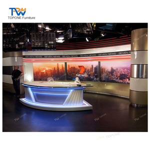 Table de présentation TV LED moderne avec surface solide pour la diffusion, les hôtels, les écoles et les hôpitaux - Product Image 2