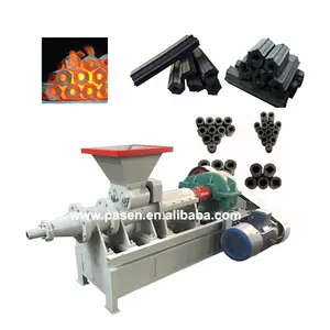 machine making charcoal coal powder rod charcoal briquette making machine price