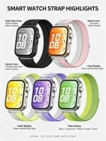 Bracelet de montre en nylon tissé avec bande magique, bracelet de remplacement respirant Mo Yusha Sport pour Huawei Watch Fit5 Fit3 Fit4 Pro, ODM, OEM