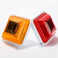 Lampe stroboscopique solaire à LED rechargeable Feu de signalisation à LED