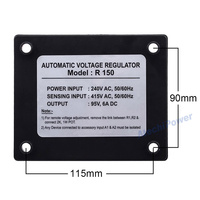 Moteur diesel AVR R150 Régulateur de tension automatique R-150 AVR Leroy Somer R 150