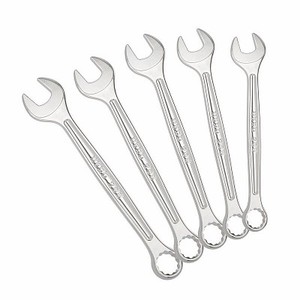 Open End Wrench Set 5 Piece Metric Steel Combination <b>Tool</b> For Automotive Repair - Product Image 1