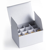 Boîte en carton recyclable écologique personnalisée avec plateau en blister pour l'emballage des produits de soin de la peau