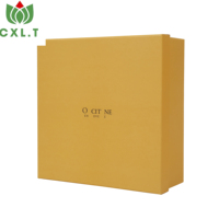 Boîte cadeau de parfum personnalisée de luxe avec ruban, emballage de parfum en papier recyclé écologique avec impression de marque