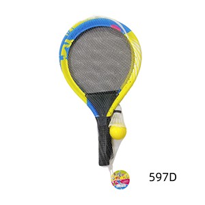 Venta al por Mayor de Raqueta de Tenis Colorida de 20*44CM / Set de Tenis con Bádminton y Pelota de PU, Set de Raquetas Dinámicas 2 en 1 para Jugar al Aire Libre - Product Image 6