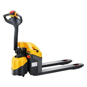 Xilin Phổ Biến 1500Kg/1.5Ton Điện Thủy Lực Pallet Jack Powered Xe Tải Pallet Với Pin Lithium Cho Hẹp Đường Phố