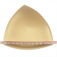 Nouveaux coussinets de soutien-gorge triangulaires pour maillot de bain et yoga, épaissis, à bonnets souples, inserts de soutien-gorge résilients pour vêtements féminins