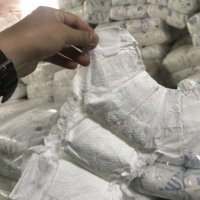 Toutes tailles mixtes, stocks excédentaires, couches pour bébés en tissu de qualité B en balles