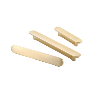 New Luxury Solid Brass Cabinet Handles Furniture Hardware for Kitchen Cabinets and Wardrobes Alloy <strong>Door</strong> Handle Drawer Pulls - Product Image 2