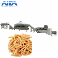 Nouvelle ligne de production entièrement automatique de petite taille et haute capacité pour la fabrication de chips de crevettes Mimi et de bâtonnets de nouilles frites