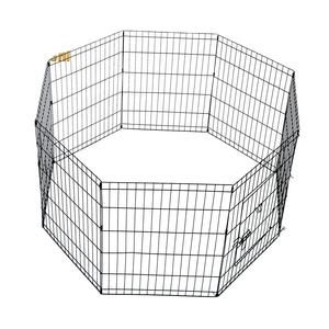 कवर के साथ खरगोश सुअर बिल्ली के लिए 8 पैनल मेटल प्ले रन केज पालतू कुत्ता पिल्ला पेन - Product Image 2